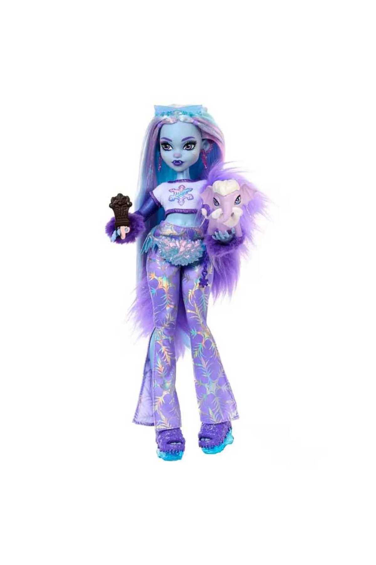 MONSTER HIGH Doll Abbey Bominable Koleksiyon Bebek HNF64 fotoğrafı 2 (önizleme)