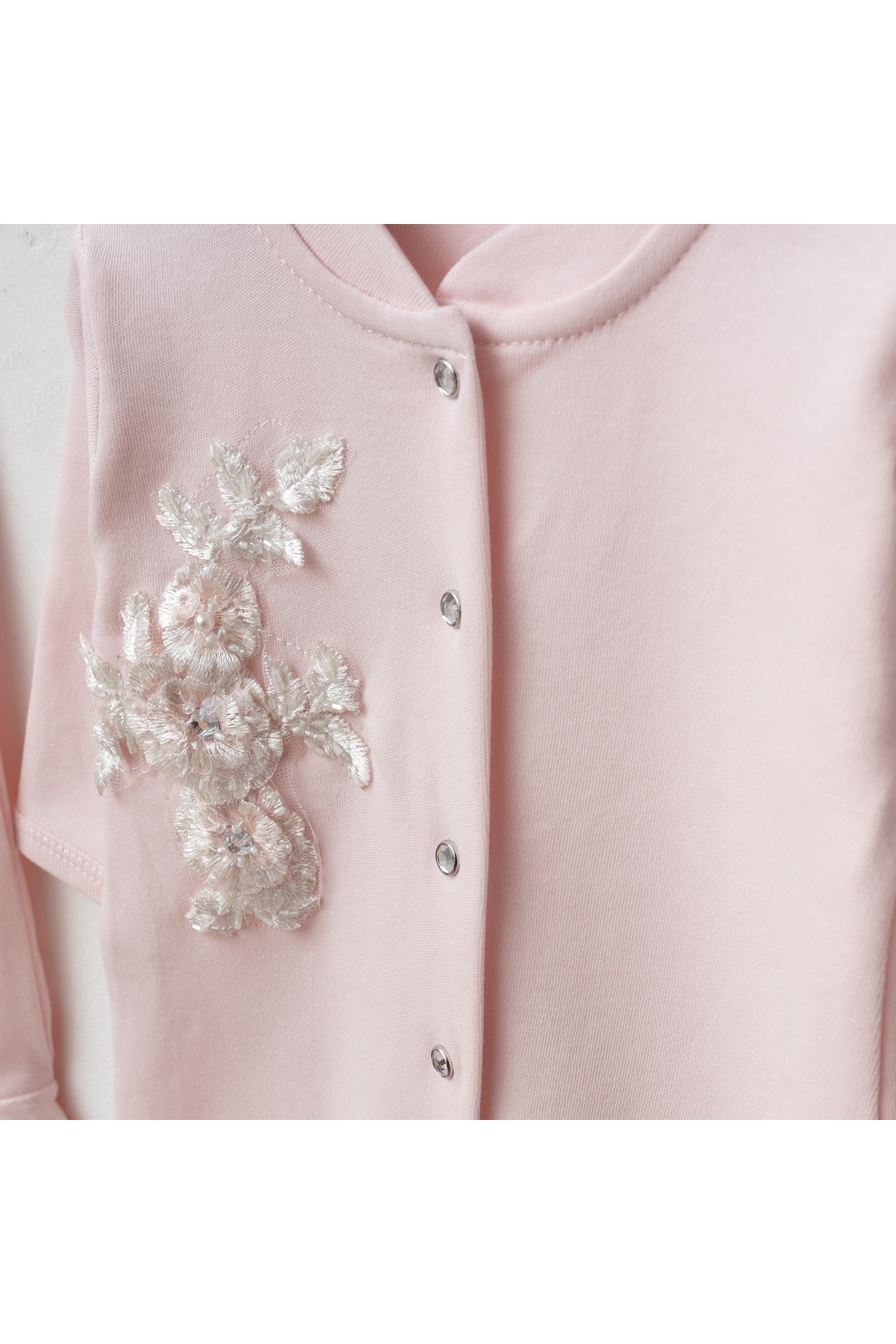 Eda Baby İthal Dantelli 10'lu Organik Hastane Çıkış Seti %100 Pamuk Yenidoğan Kız Bebek fotoğrafı 2 (önizleme)