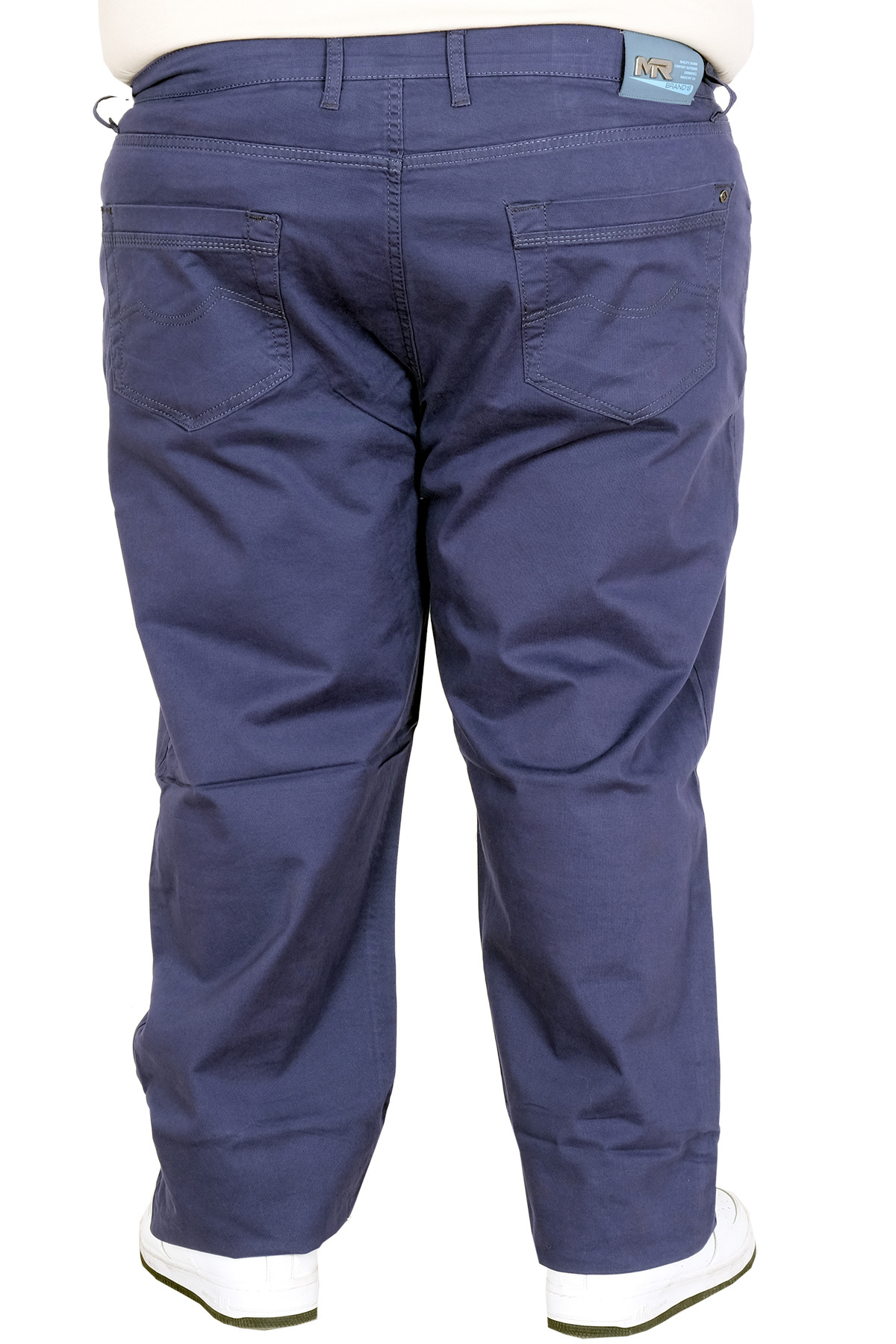 ModeXL Mode XL Büyük Beden Erkek Kot 5 Cepli Pantolon 20923 INDIGO görsel 4