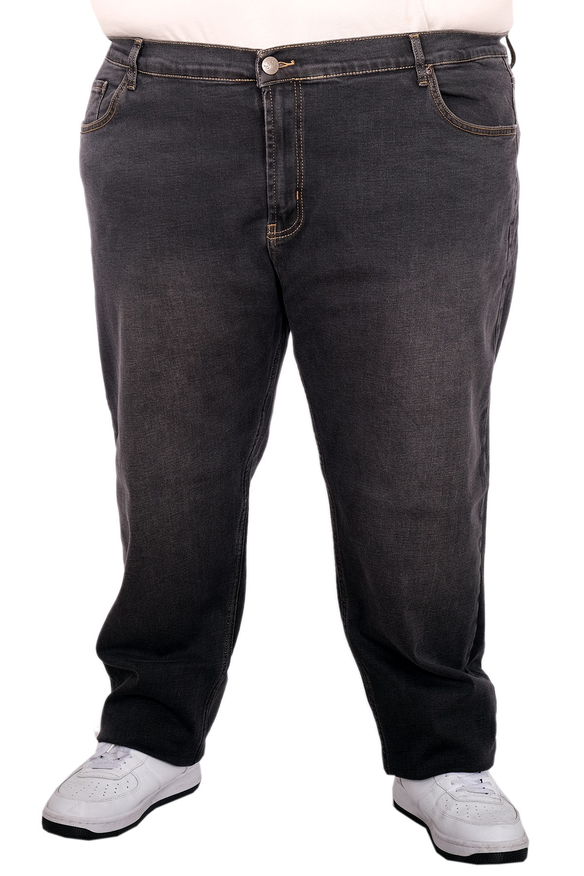 ModeXL Mode XL Büyük Beden Kot Pantolon FENTY OD 25920 gri