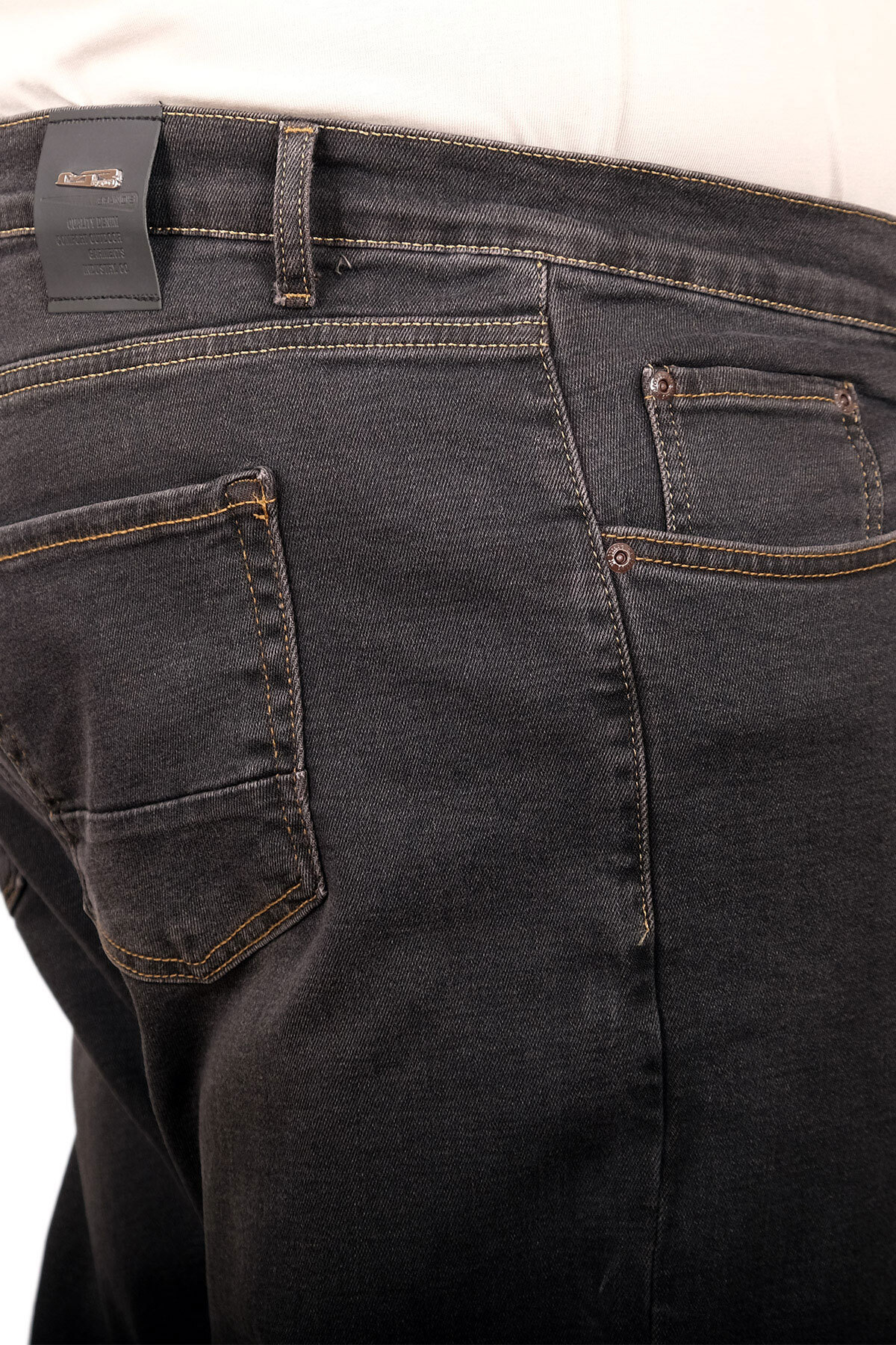 ModeXL Mode XL Büyük Beden Kot Pantolon FENTY OD 25920 gri görsel 5