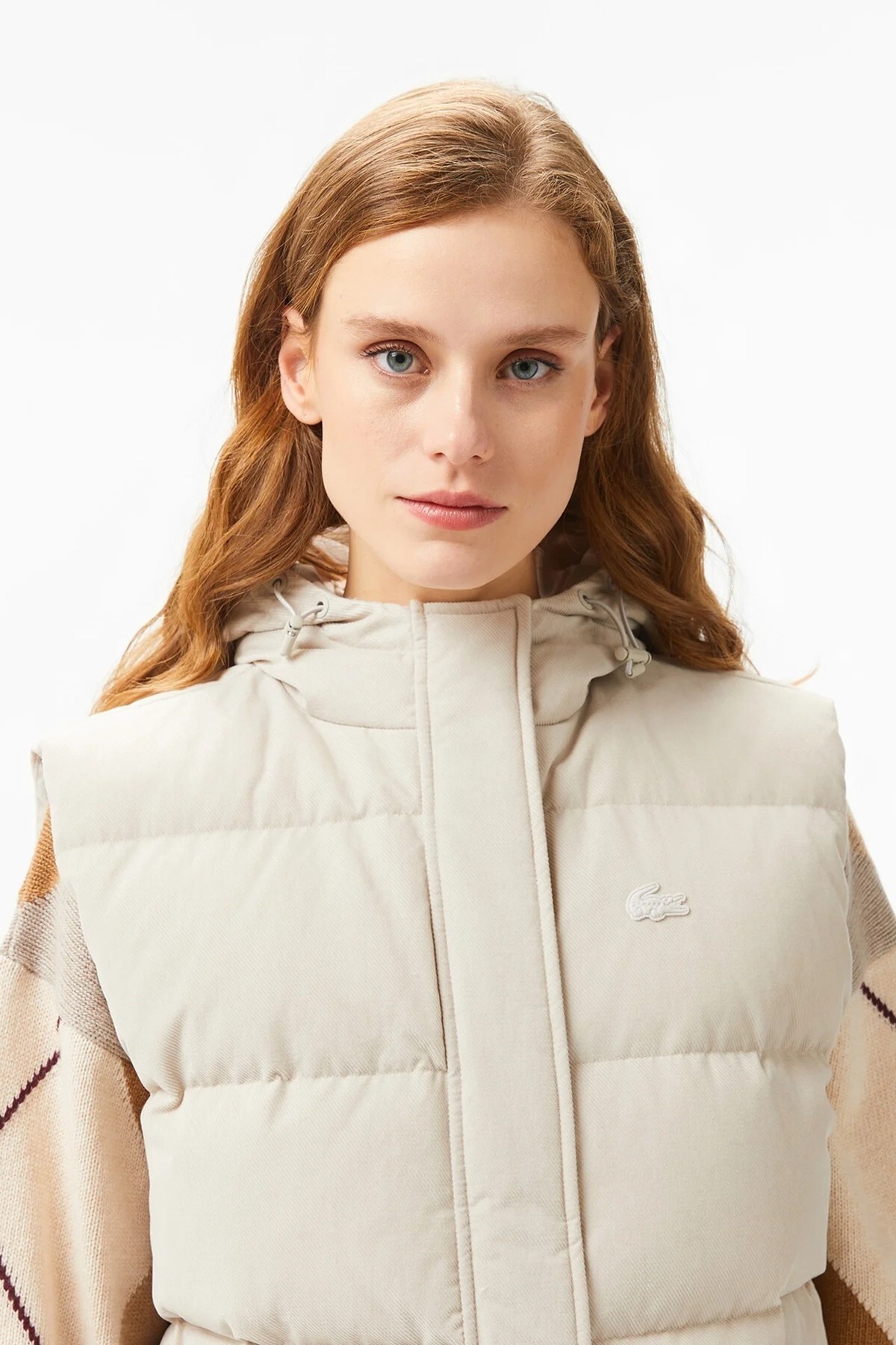 Lacoste Down Fill Water Repellent Womens Vest Women's Water