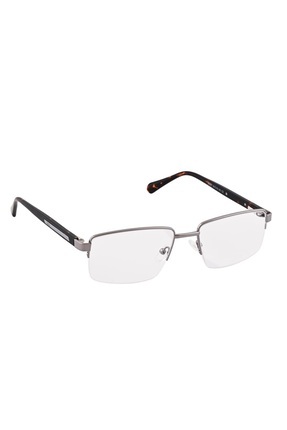 Zarex Milano Yarım Çerçeve Metal Gözlük Çerçevesi | Optik Cam Takılabilir | U...