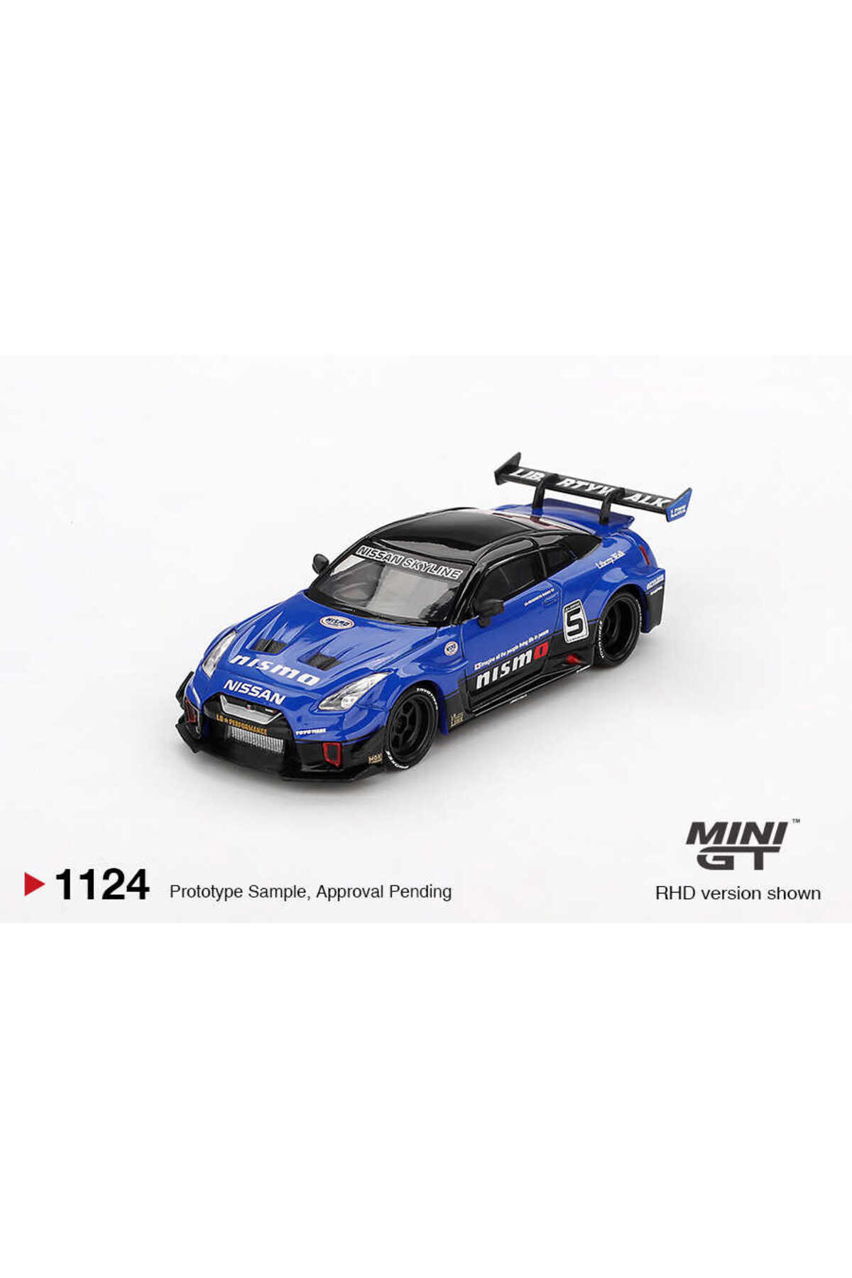 MINI GT LB★WORKS Nissan GT-R Type 2 Mini GT - LB-Silhouette WORKS GT NISSAN 35GT-RR Ver.2 Passion Pink