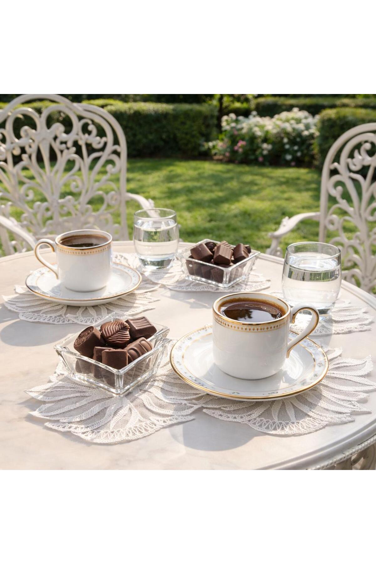Serving Napkin Assorted Product 6 Pieces Serving Napkin Coffee Side Serving Coaster
