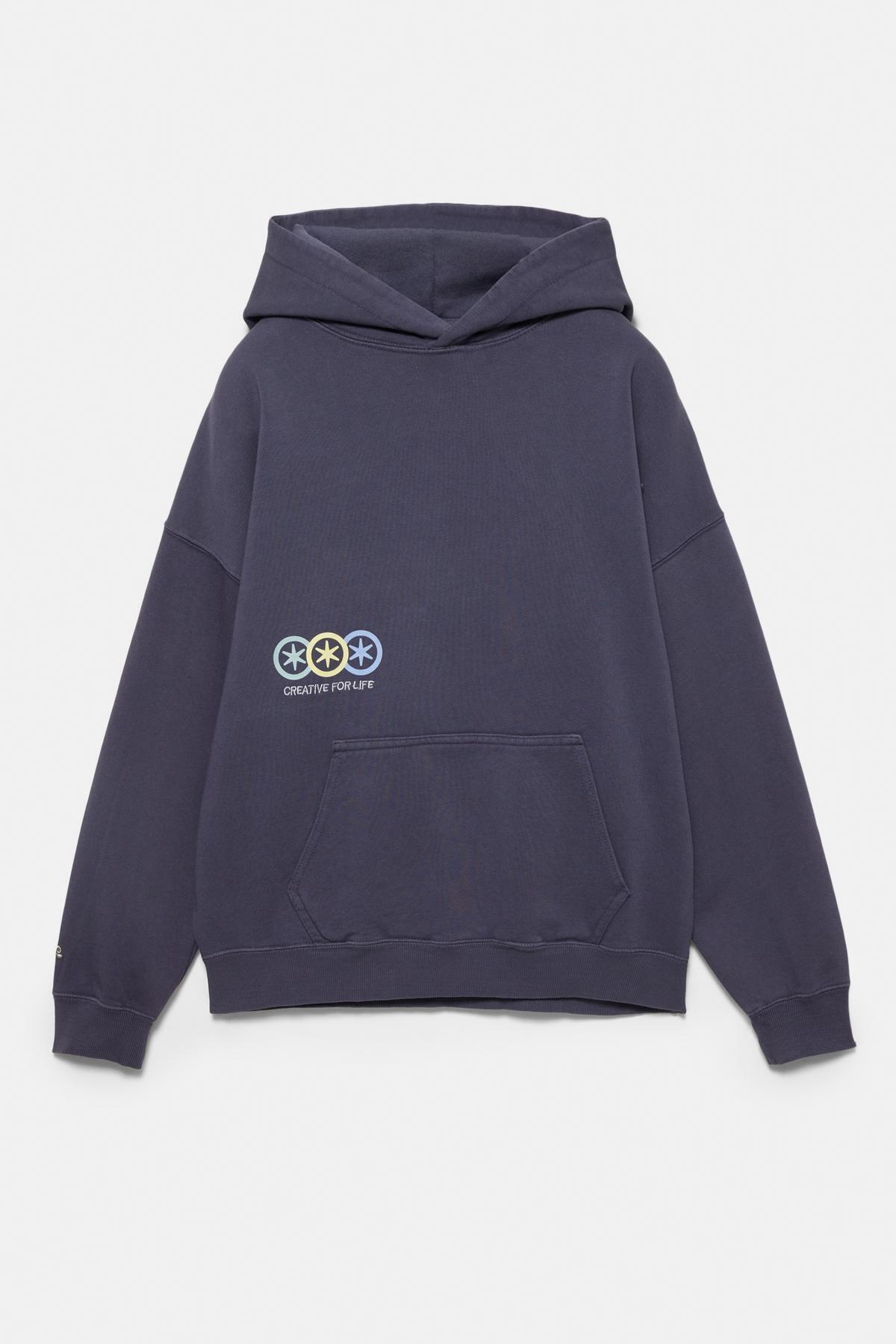 Pull & Bear  Personal Stylist kapüşonlu sweatshirt - Görsel 8