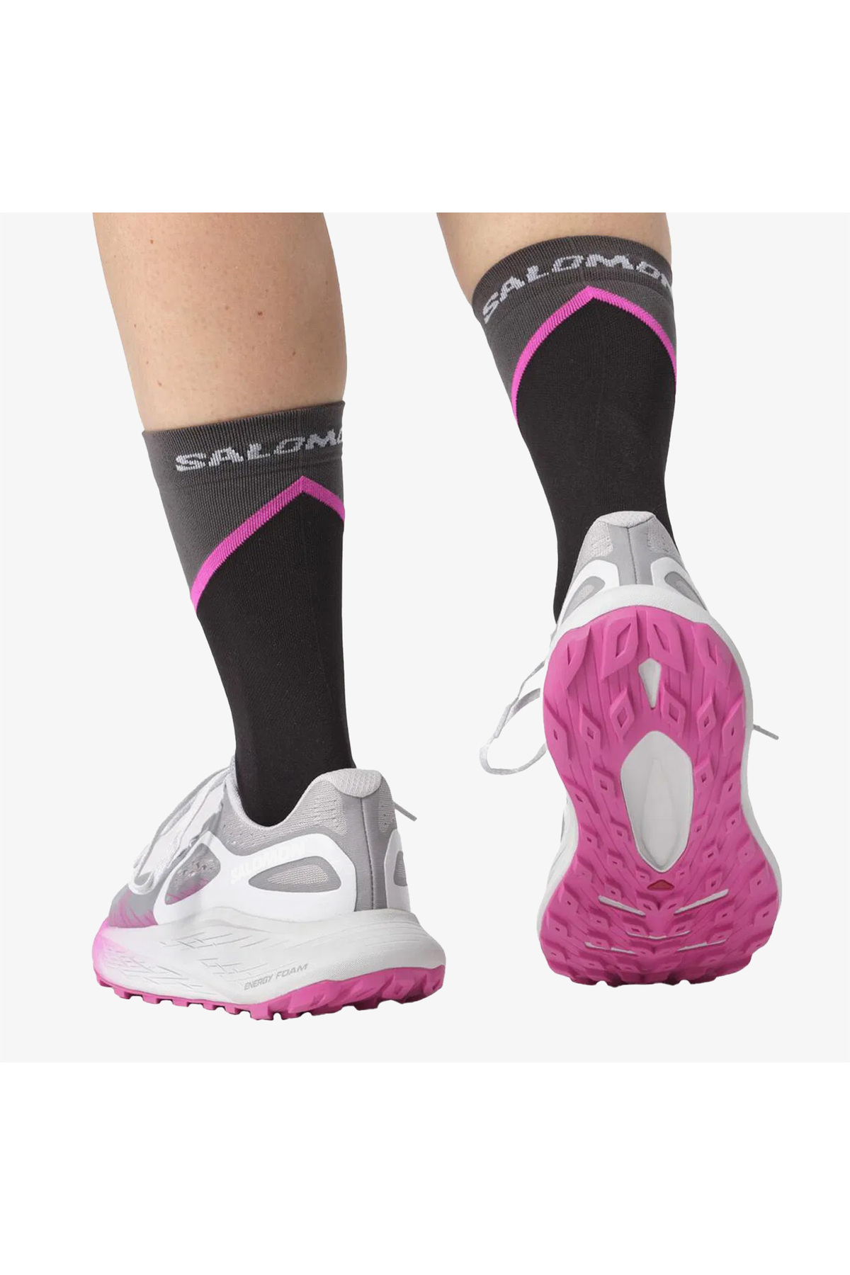 Salomon  Glide Max Tr Kadın Gri Koşu Ayakkabısı - Görsel 8