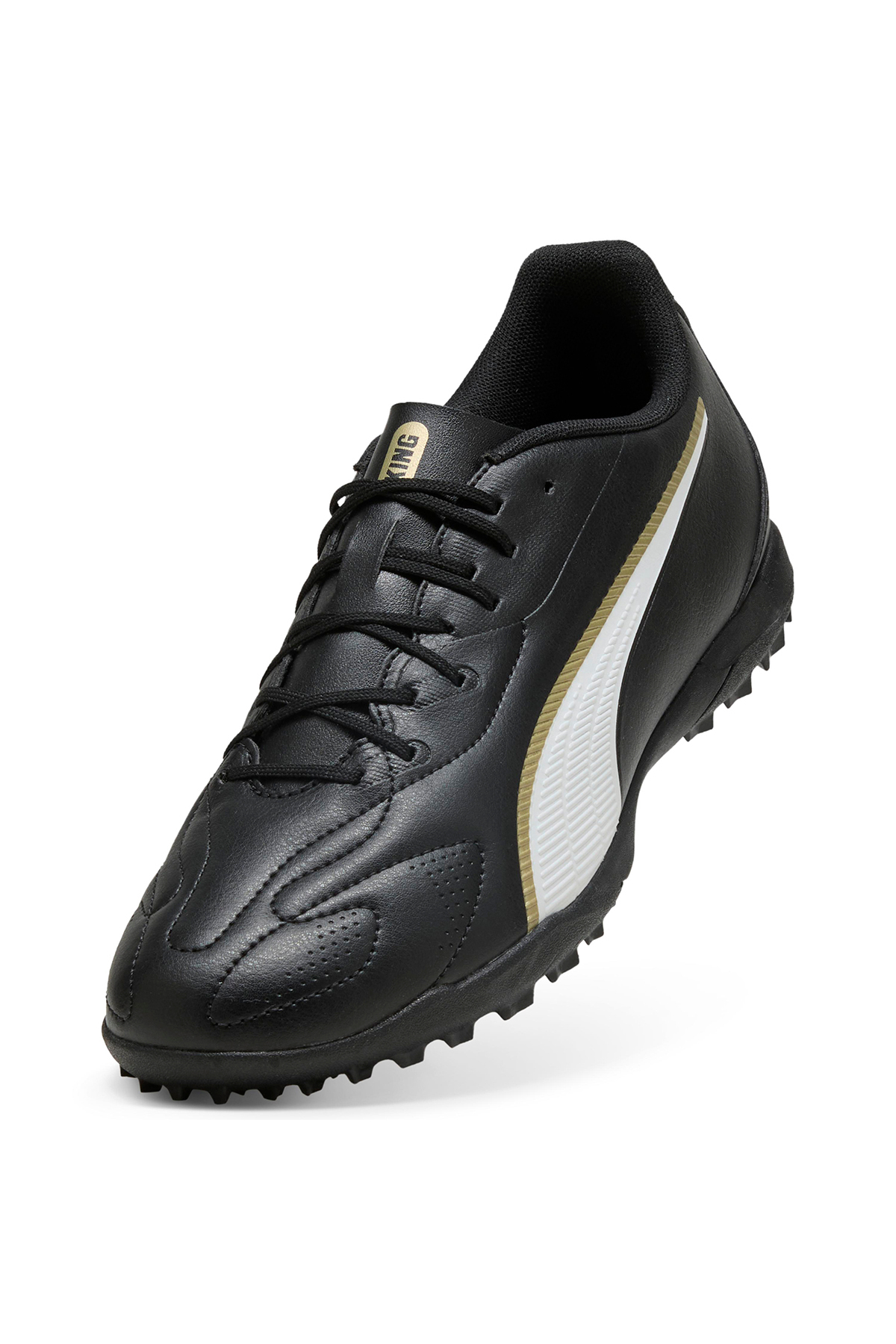 Puma King 20 Play Tt Erkek Siyah Halı Saha Ayakkabısı 10873302 görsel 4
