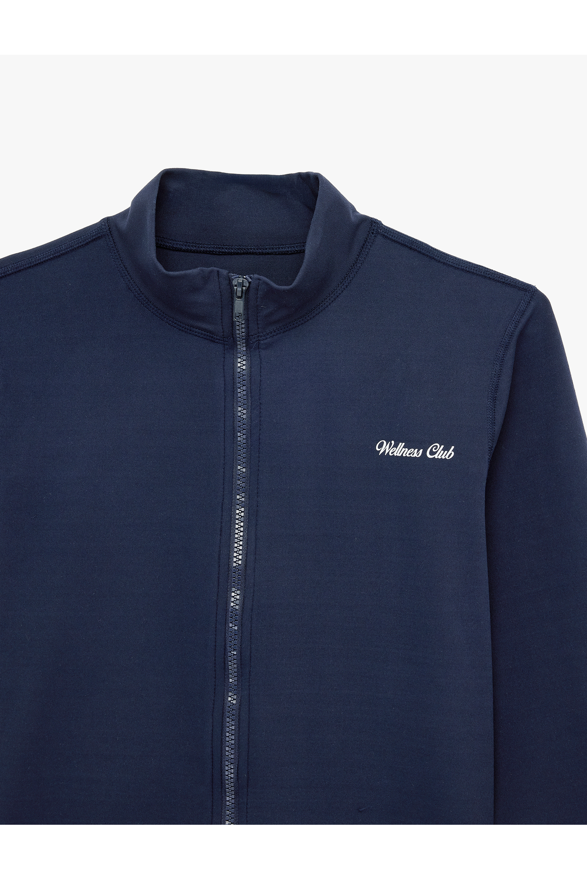 Koton  Slim Fit Uzun Kollu Dik Yaka Baskılı Spor Sweatshirt - Görsel 5