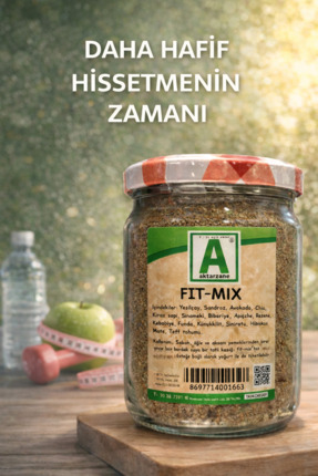Aktarzane Fit-Mix Bitkisel Karışım 160 gr – Doğal İçeriğiyle Formda Kalın!