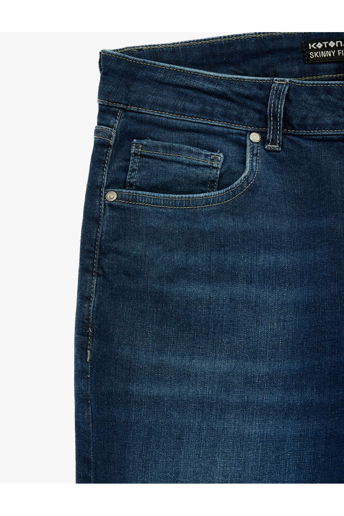 Koton Normal Bel Pamuklu Skinny Fit Jean Pantolon - Michael Jean görsel 6