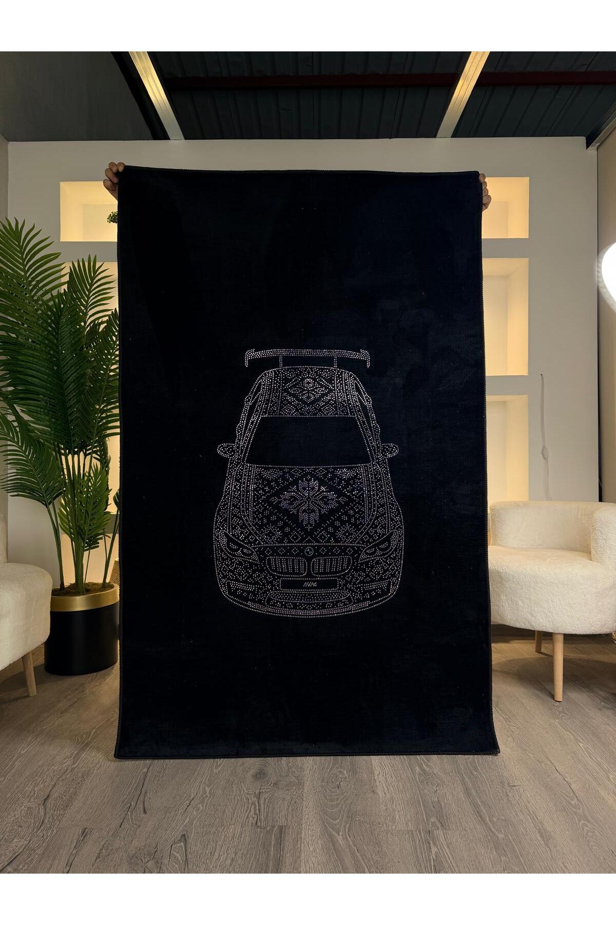 STONE SPARKLING STONE Detailed Woven Base Modern Decorative Carpet stone3