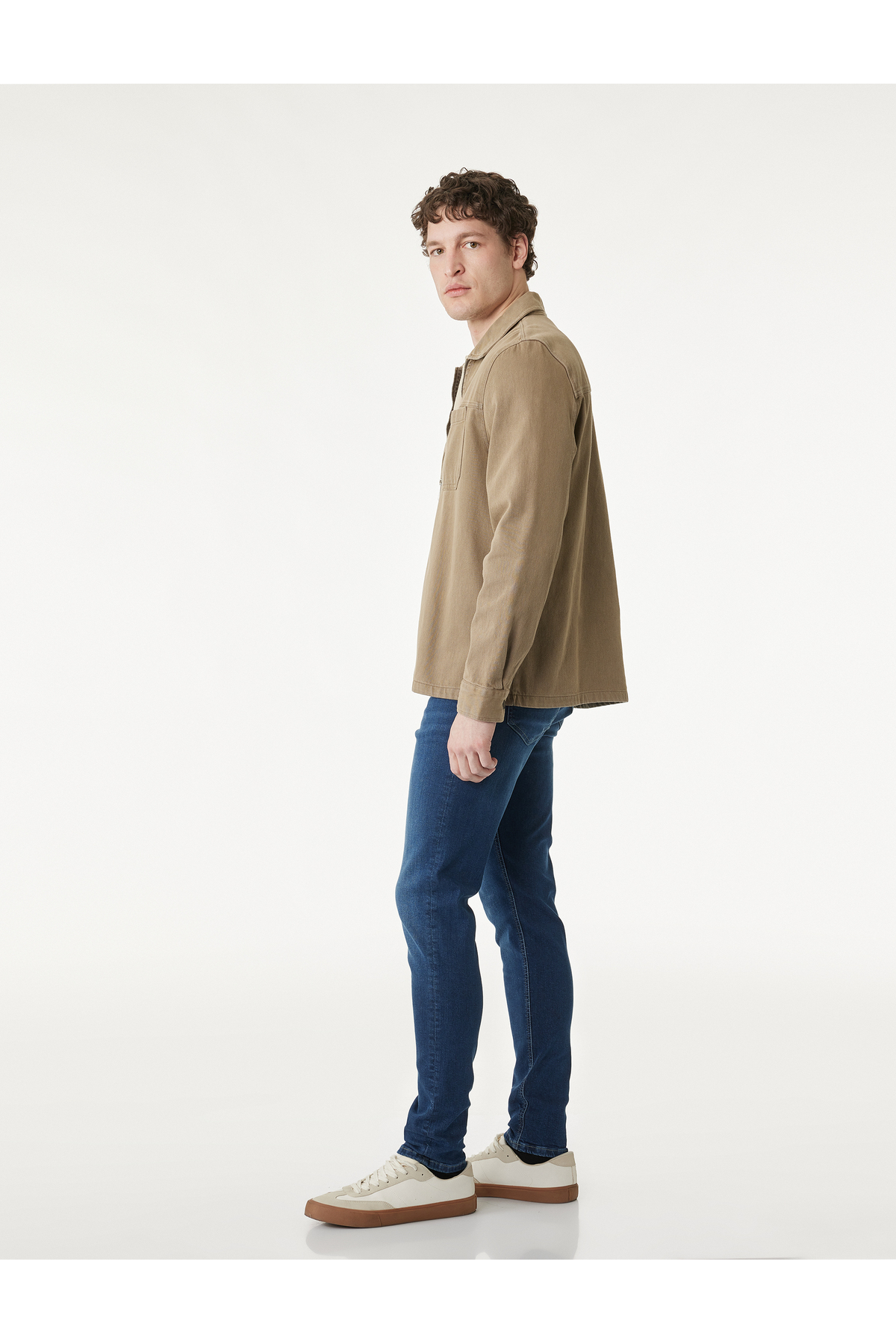 Koton Normal Bel Pamuklu Skinny Fit Jean Pantolon - Michael Jean görsel 2
