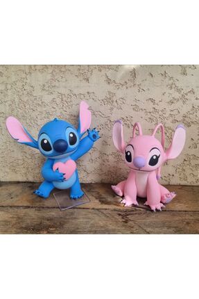 3DDream Stitch & Angel Boyama Seti Sevgililer Gününe Özel 6 renk + 2 fırça + ...