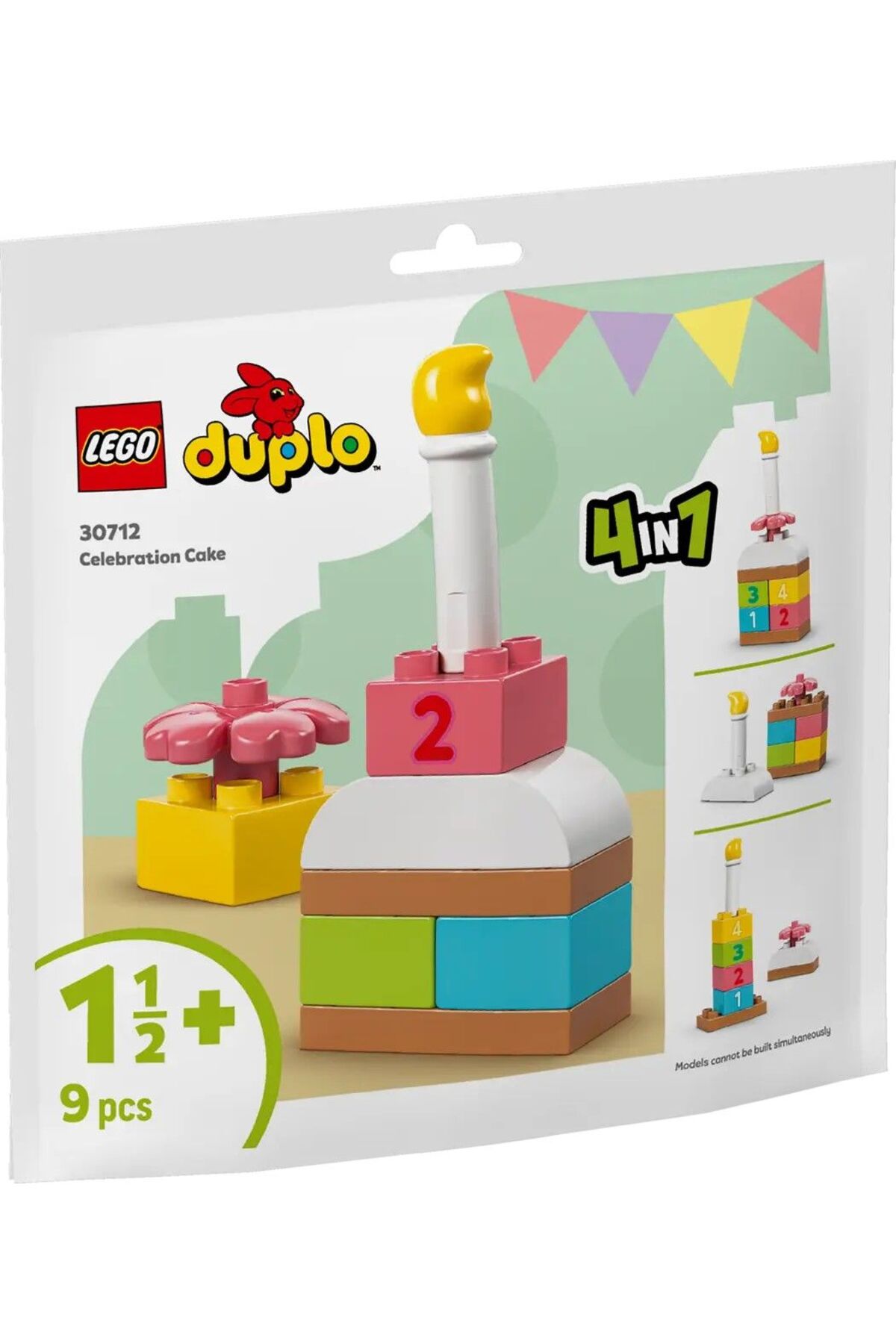 LEGO DUPLO NARODENINOVÁ TORTA 30712