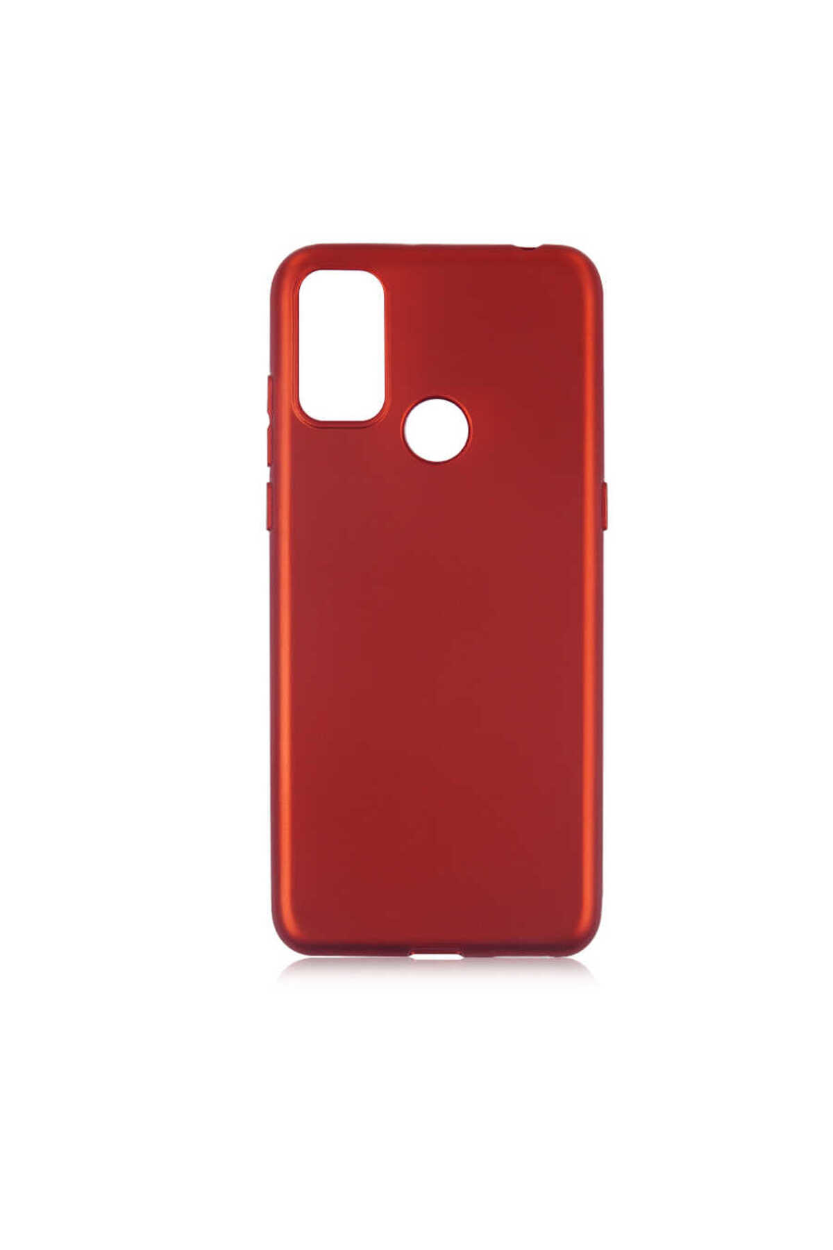 Alcatel 1S 2021 Kılıf ZPRB Premier Silikon Kapak - Kırmızı