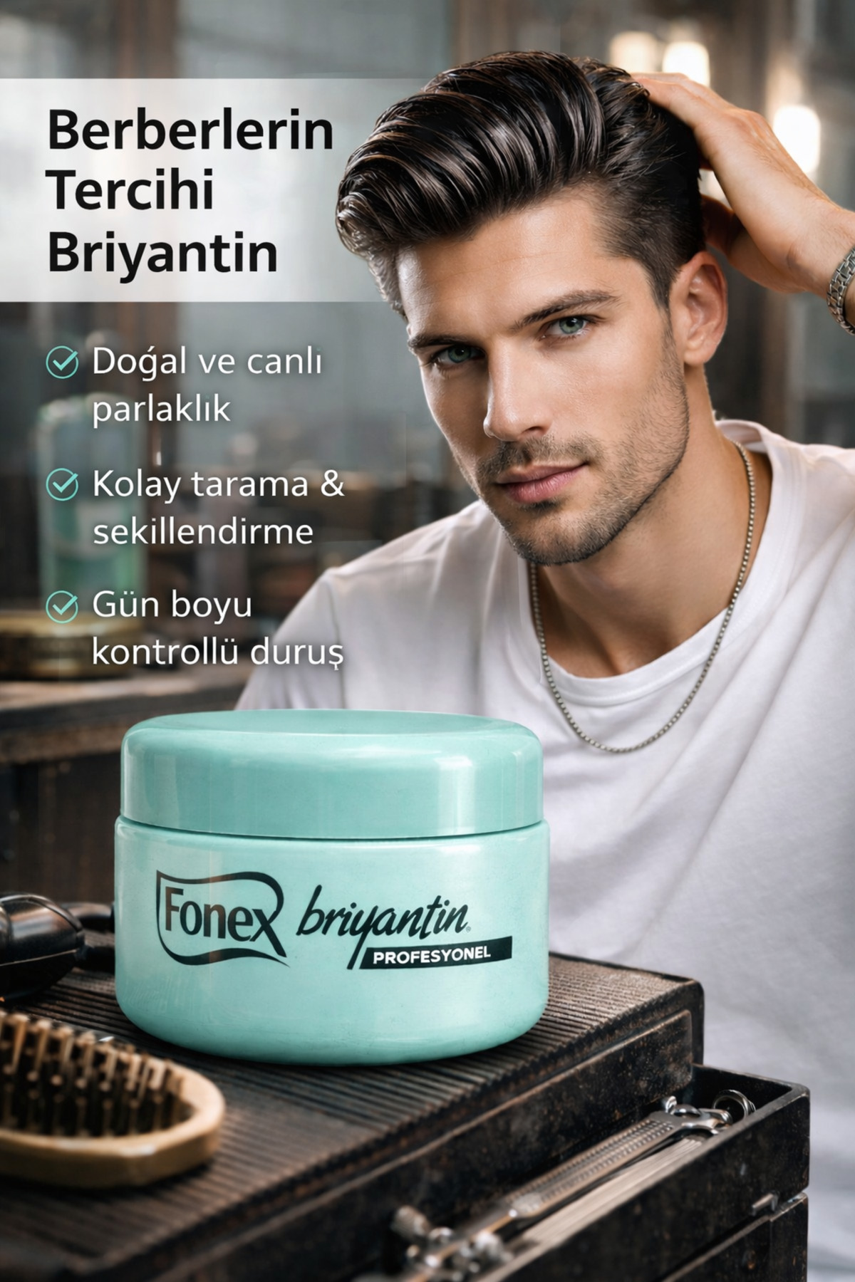 Briyantin 150 ml + Plastik Tarak Set | Yeniden Şekillenir — biyantin mucizevi — تصویر 5 از 7