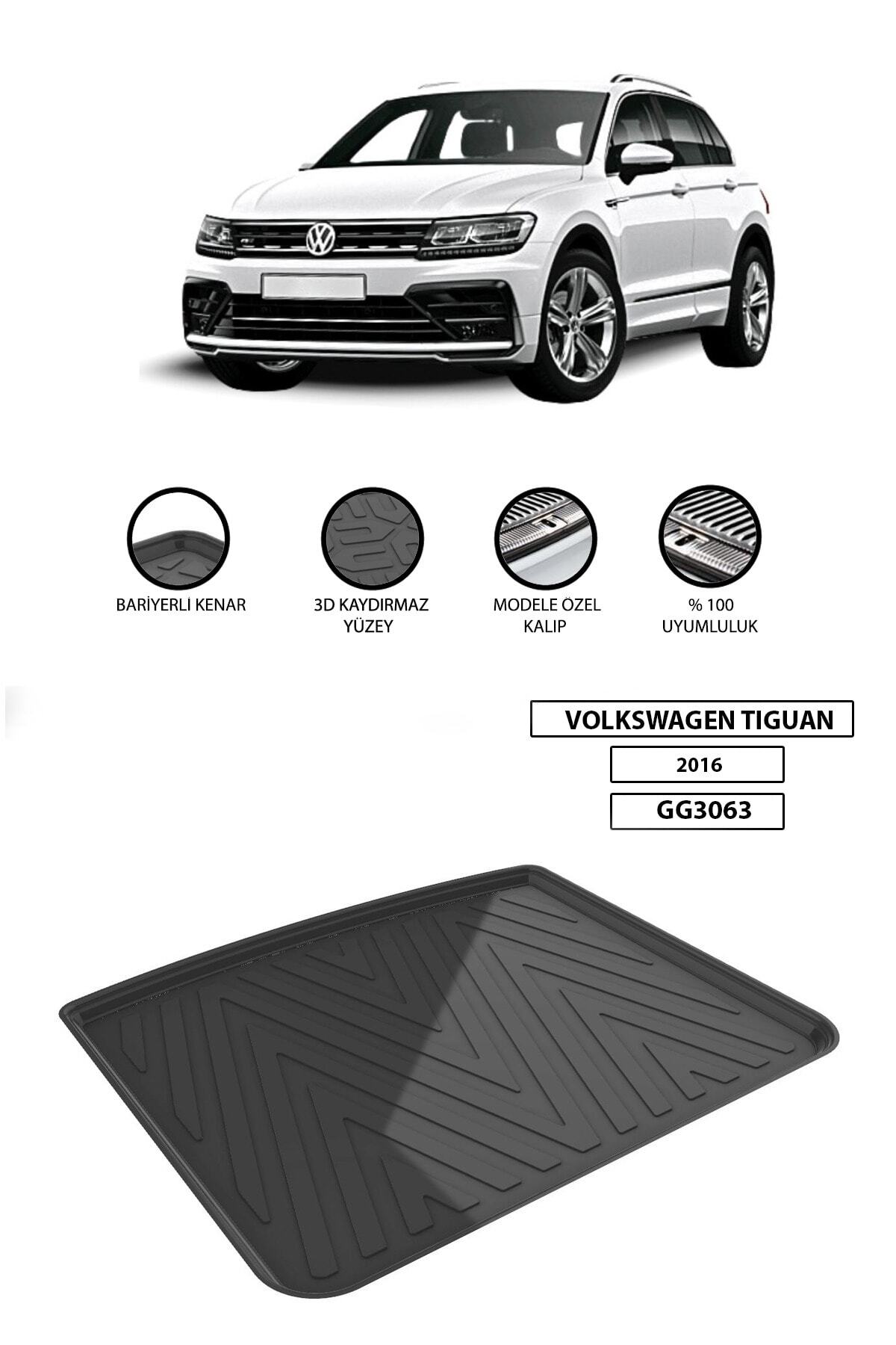 Volkswagen Tiguan 2016 Bagaj Havuzu