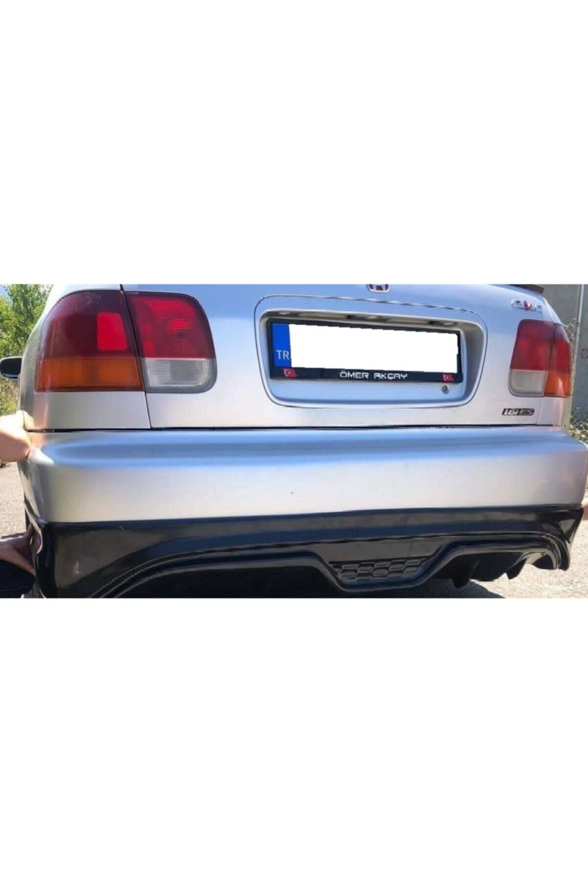 Civic Ies Makyajlı Kasa Custom Arka Ek (plastik)