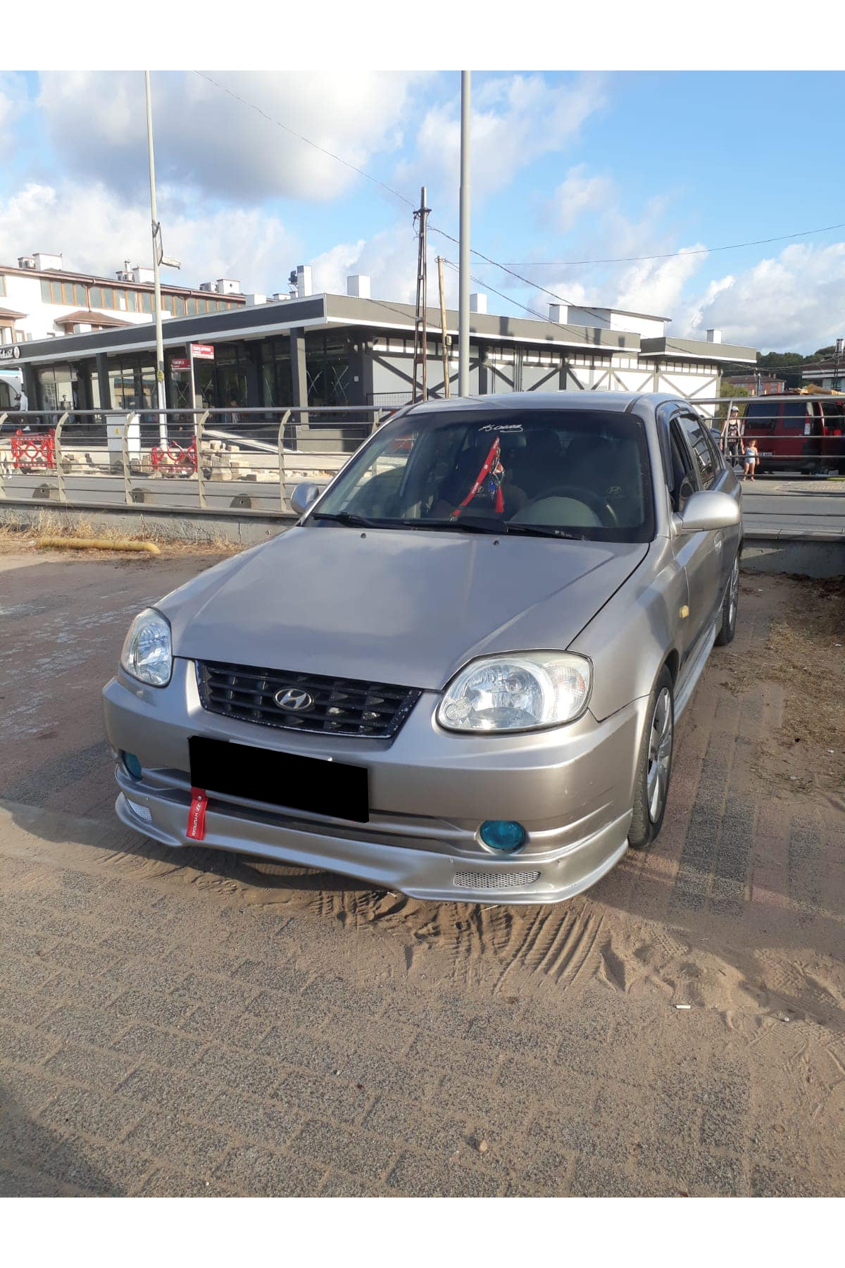 Hyundai Accent Admire 2000-2006 Ön Ek (plastik)