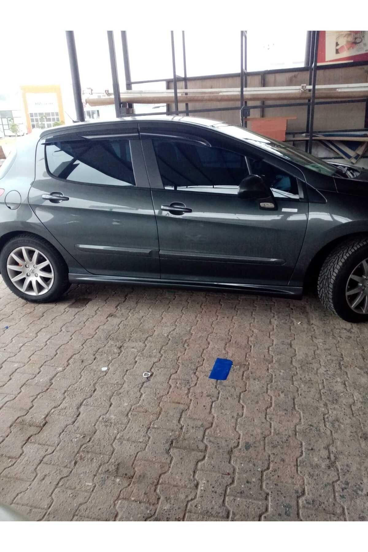 Peugeot 308 2016-2018 Boyasız plastik Marşpiyel Takımı