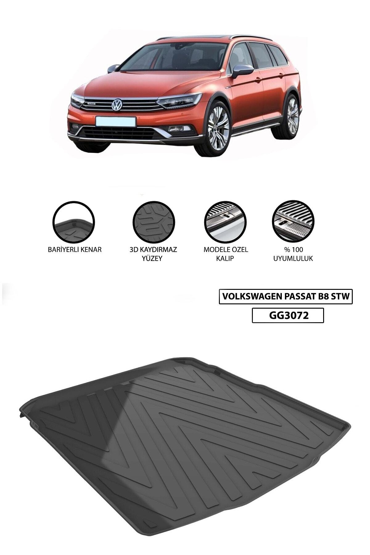 Volswagen Passat B8 Station Wagon Bagaj Havuzu