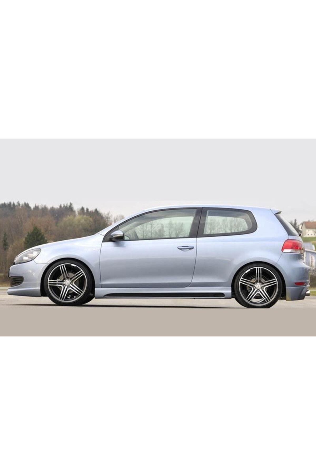 Volkswagen Golf 6 Rieger Yan Marşpiyel (Çift) (Plastik)