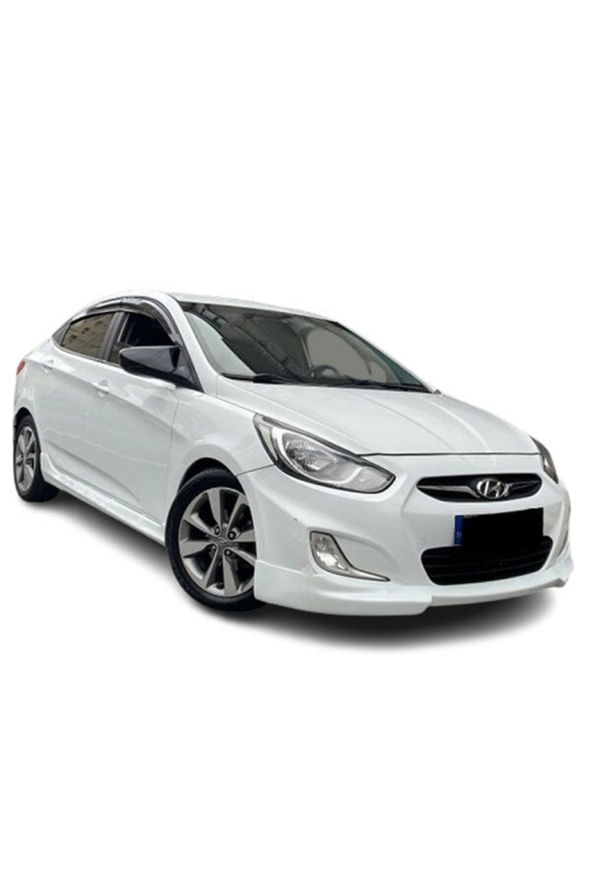 🚗 Hyundai Accent Blue 2011-2019 uyumlu Ön Ek plastik Koruyucu | Dayanıklı & Koruyucu | Boyasız