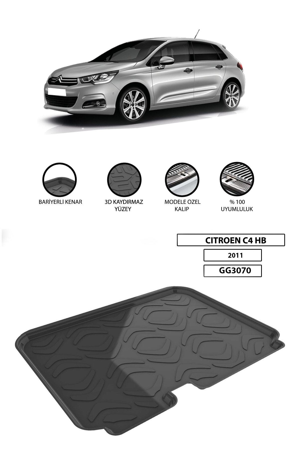 Citroen C4 Hb 2011 Bagaj Havuzu