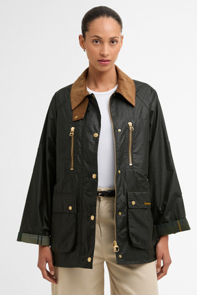 Barbour Argill Yağlı Ceket OL12 Fern/Ancient