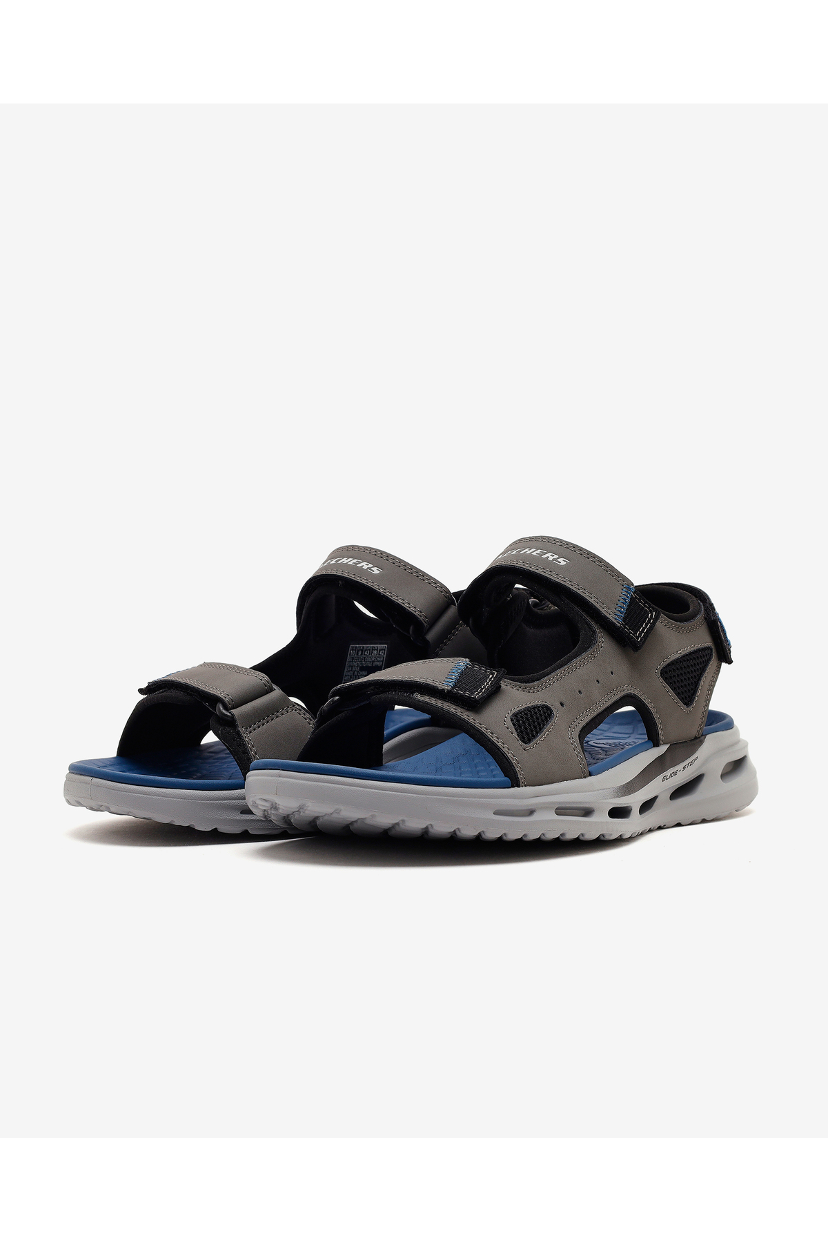 SKECHERS ORVAN SD Erkek Gri Sandalet 211371 CHAR görsel 3