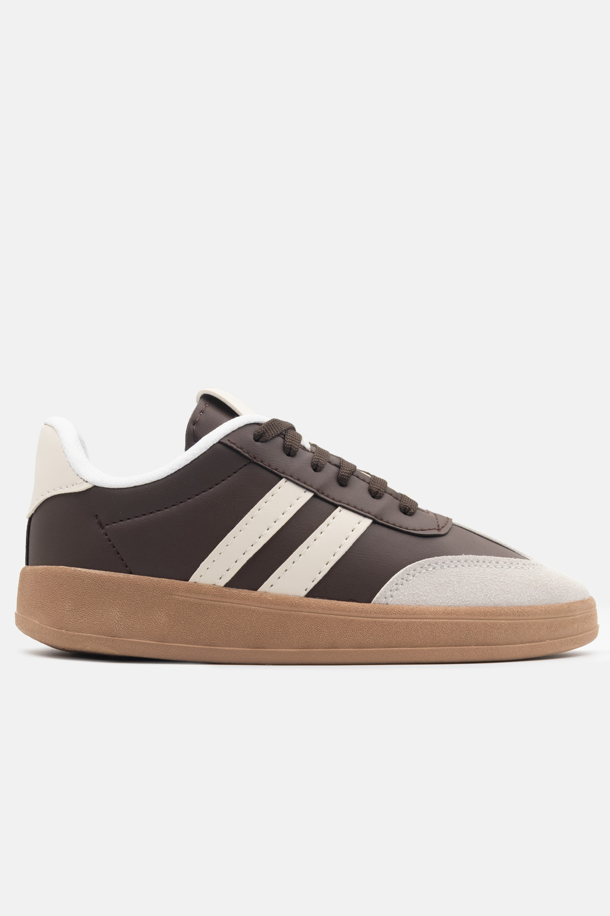 Beınsteps  Sneaker Unisex Kadın Erkek Model Hafif Taban Kahve Bej Günlük Spor Ayakkabı - Görsel 2