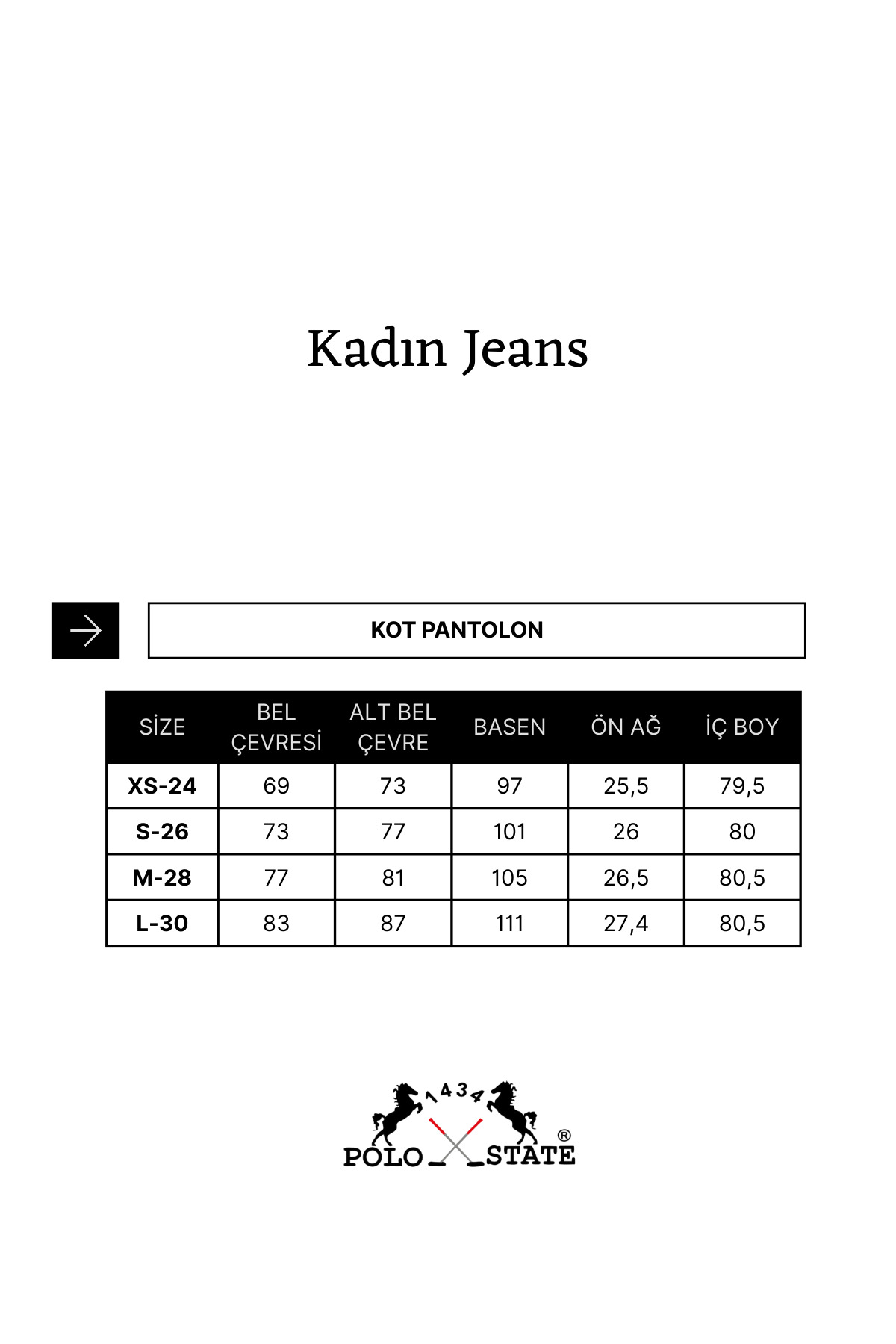 Polo State  Kadın Gri Yıkamalı Bol Paça Düşük Bel Wide Leg Jean Pantolon - Görsel 7