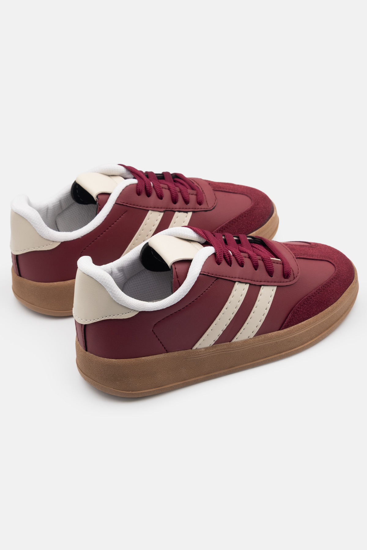 Beınsteps  Sneaker Unisex Model Hafif Taban Bordo Günlük Spor Ayakkabı - Görsel 6