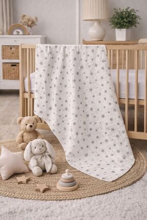 Pico Baby Çok Amaçlı 2 Katlı Müslin Örtü & Battaniye / %100 Pamuk / Oeko-teks...