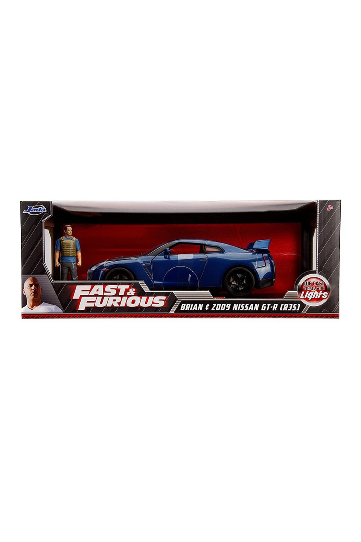 Genel Markalar Fast and Furious Nissan Skyline GT-R+BRİAN 1:18