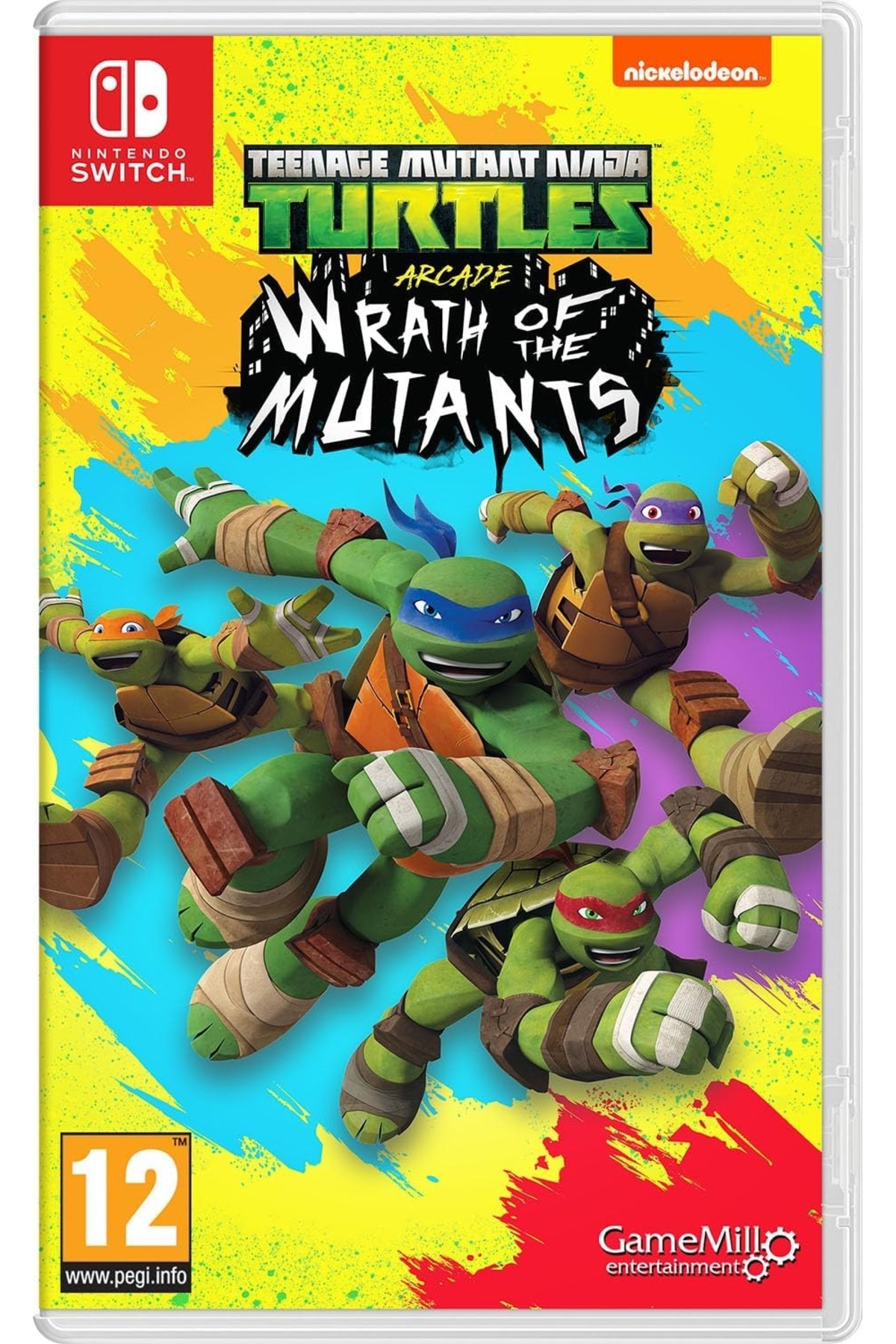 ま*ー様 Switch Nintendo TMNT Ninja Turtles Arcade Wrath of the Mutants Switch