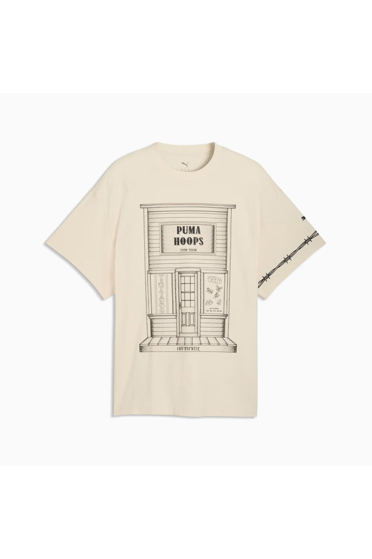 تیشرت مردانه راسته فاق بلند | پوما Puma 634659 - تصویر 4