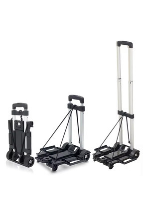 Fujika Dört Tekerlekli Katlanır El Arabası 25 Kg Taşıma Kapasite Koli Yük Paket