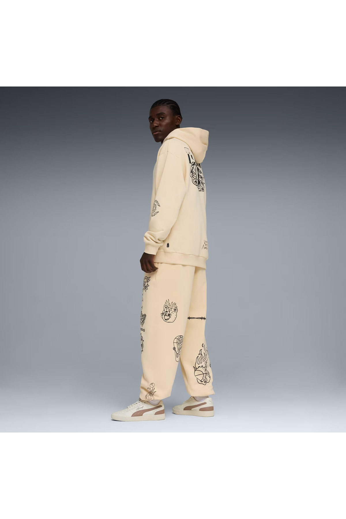 شلوار گرمکن ورزشی مردانه راسته | آدیداس adidas 634656 - تصویر 3