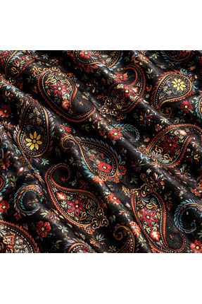 podyum baskı ŞAL DESENLİ DABIL Kumaş Elbiselik , Şalvarlık , Eteklik , Bluz V...