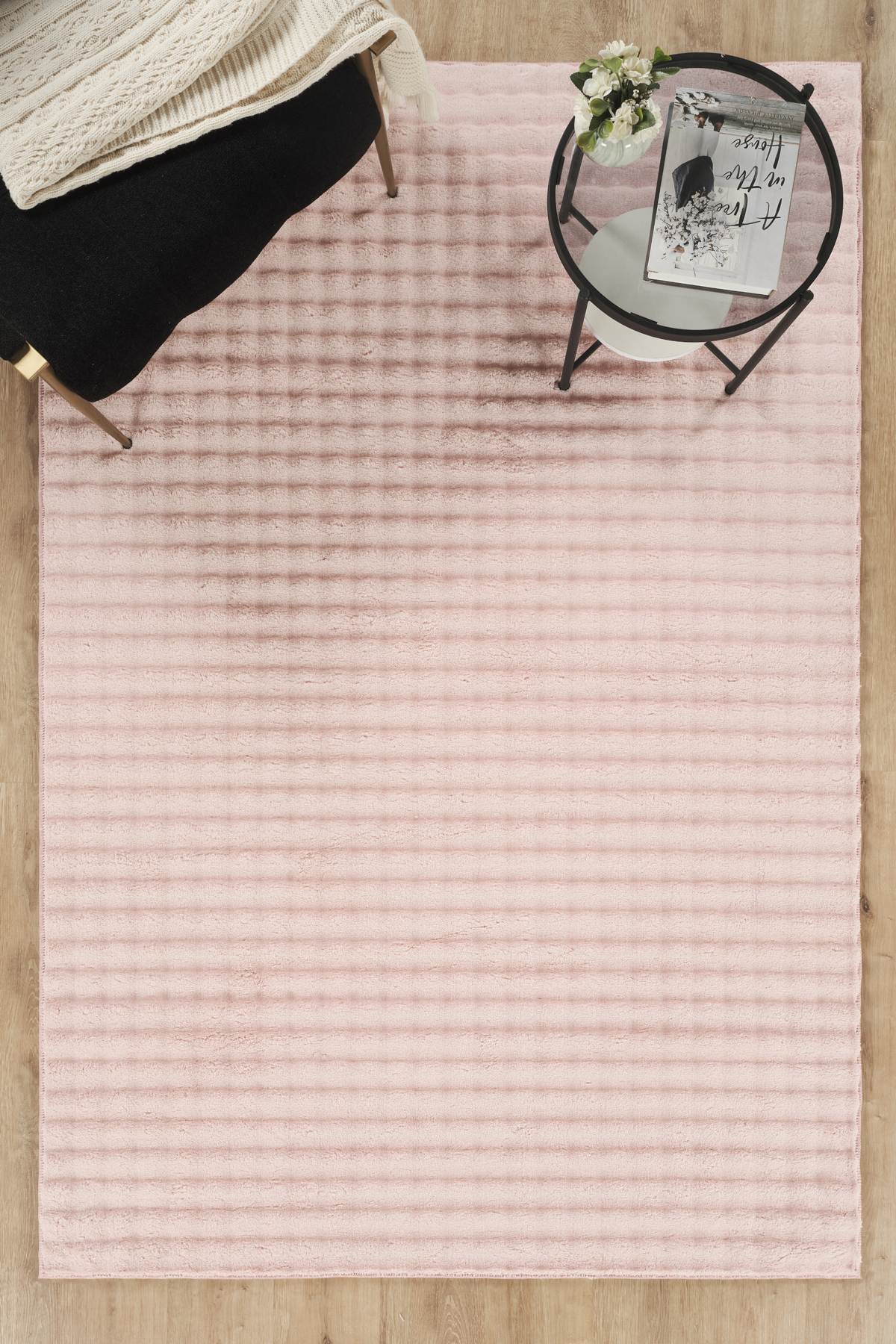 tropikal home Pembe Bubble Kaymaz Taban Peluş Yolluk Halı Leke Tutmaz Kolay Temizlenir Lüks Anne Bebek Çocuk Odası fotoğrafı 6 (önizleme)