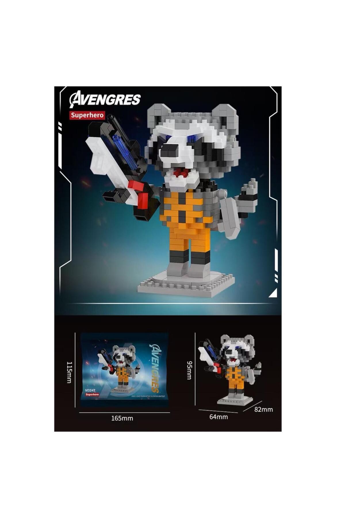 LEON TOYS bricks avengres süper kahraman rocket raccoon - Fiyatı