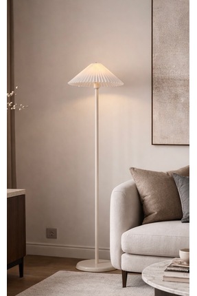 Buiva Umbrella Abajur Lambader Metal Gövde E-27 Duy