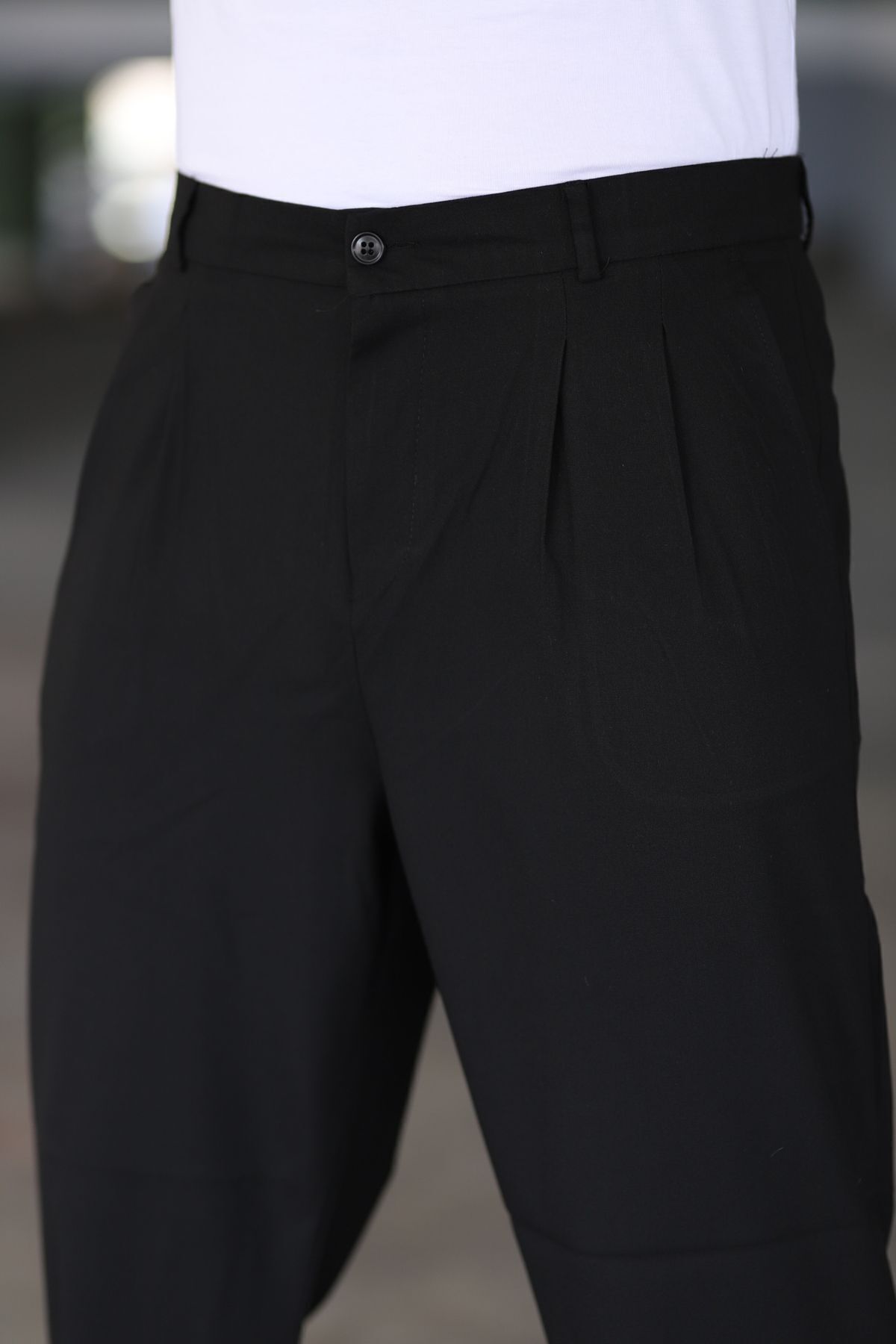 wamoss Arabic Style Pileli Klasik Baggy Pantolon Pl11 2026 görsel 2