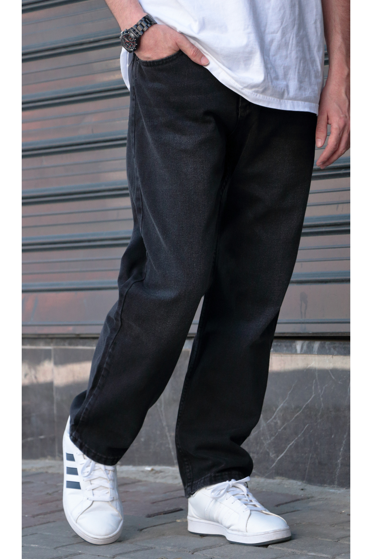 wamoss Vintage Arabic Style Baggy Pantolon 2026 Yeni Sezon Fbgk görsel 2
