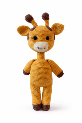 dogohandmade El Örgüsü Zürafa Uyku Arkadaşı ZUZU- Sağlıklı Organik Oyuncak-Ye...