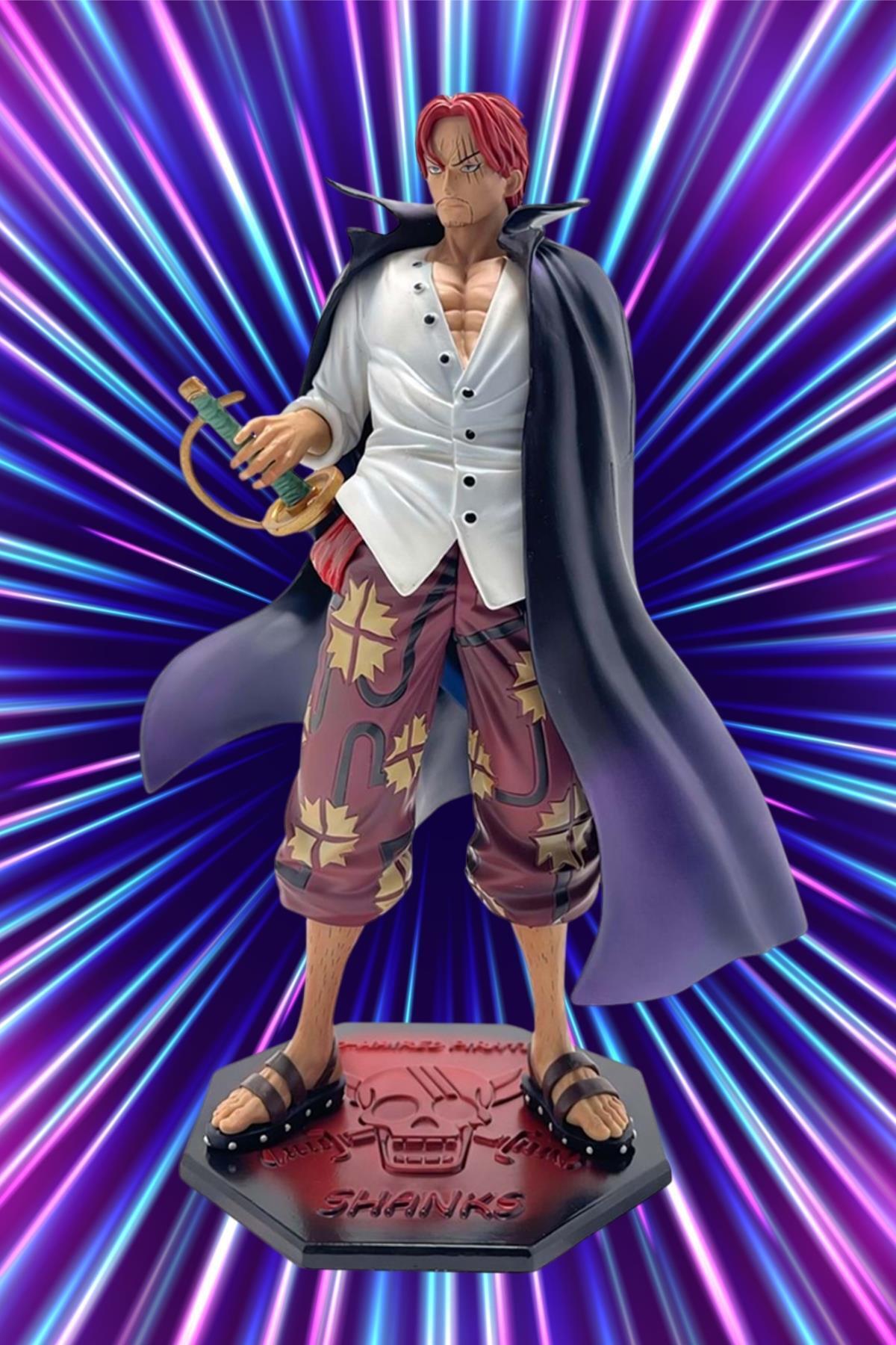 Dünyadan Hediyeler Anime One Piece Shanks Figürü 25 Cm Alk5262 No
