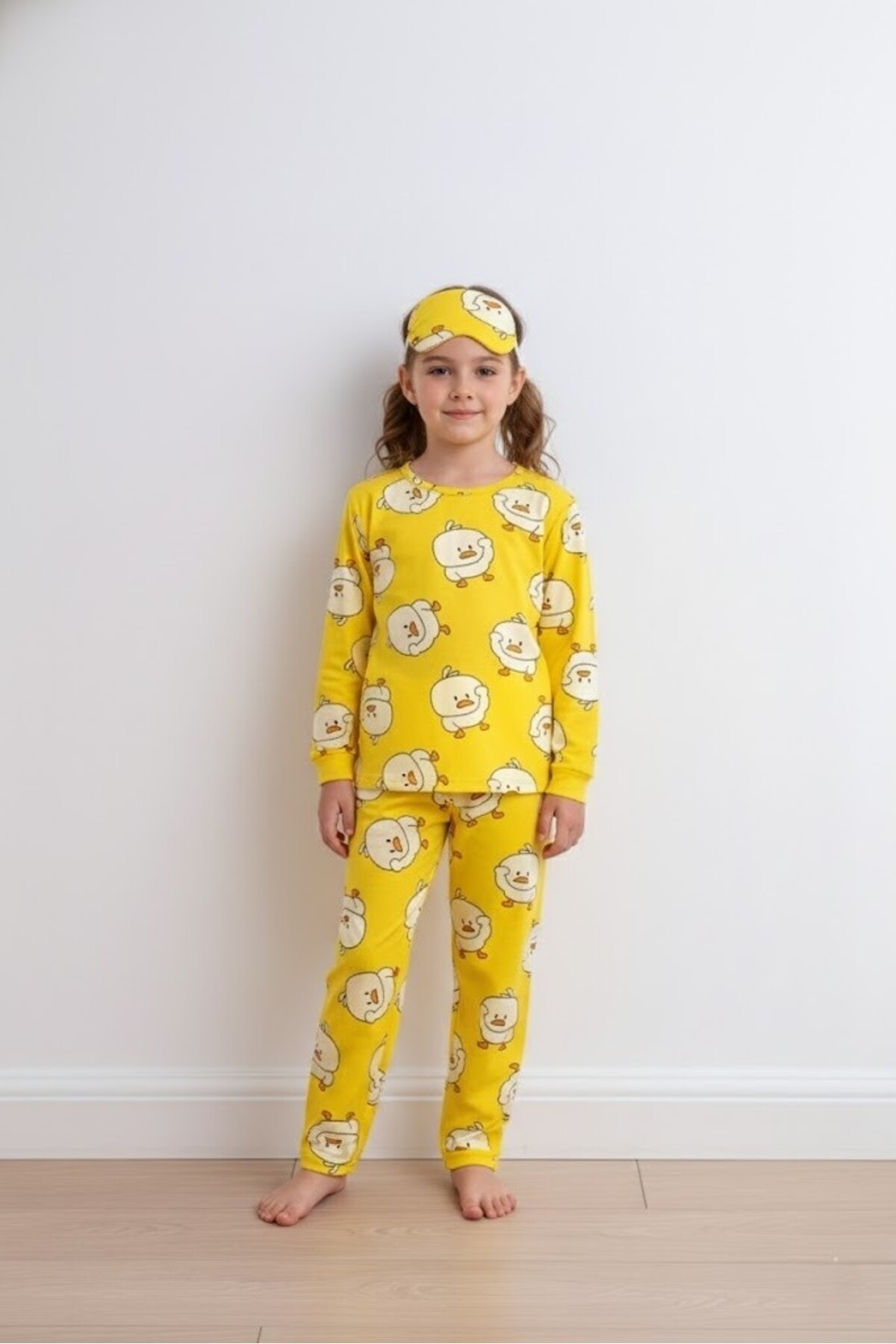 FURYATEX Desenli Uzun Kollu Oversize Çocuk Pijama Takımı fotoğrafı 2 (önizleme)