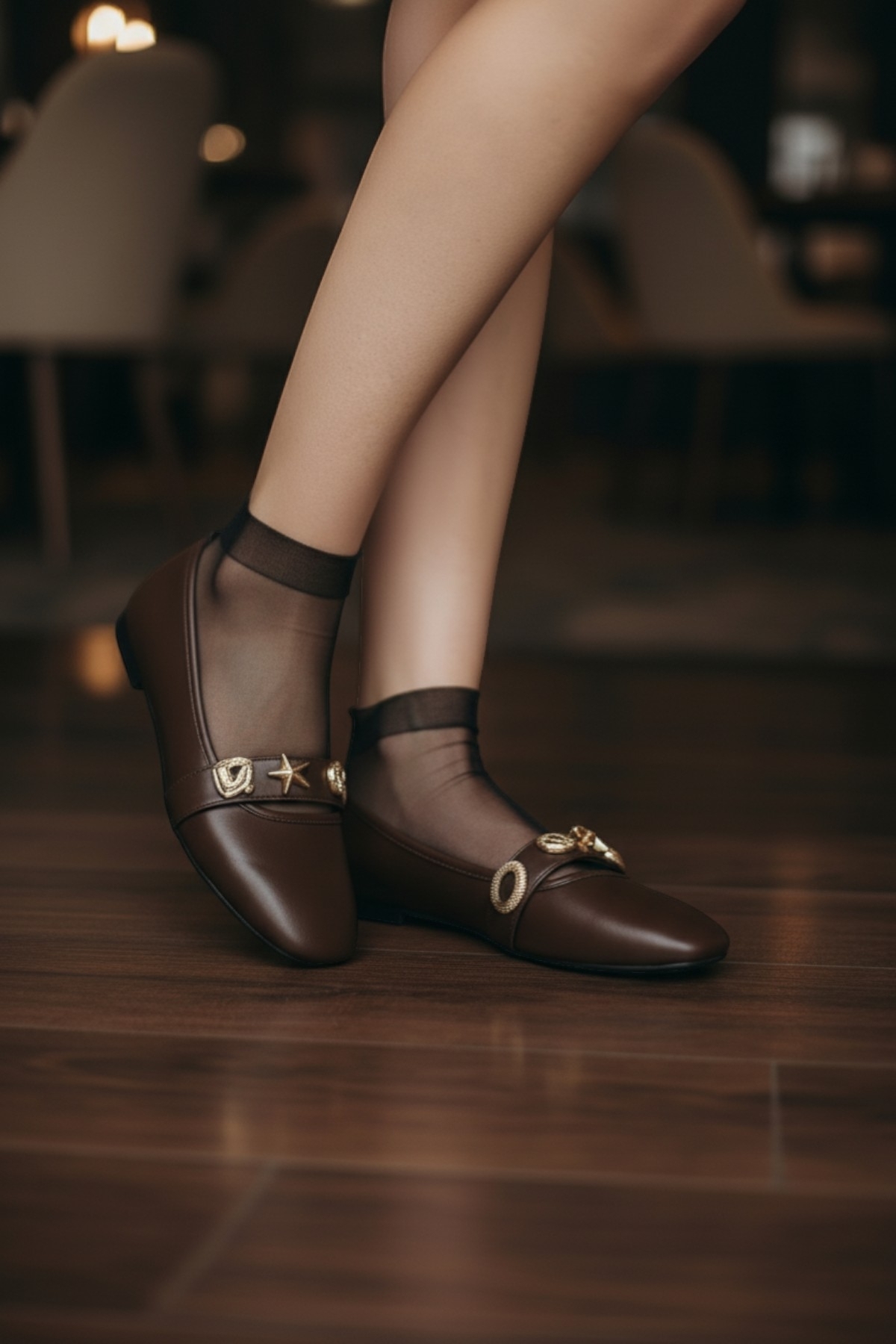 Modafırsat  Kadın Babet İçeri Dışarı Ofis Günlük Ayakkabı - Görsel 5